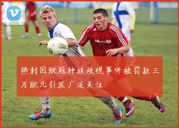 热刺因欧冠种族歧视事件被罚款三万欧元引发广泛关注